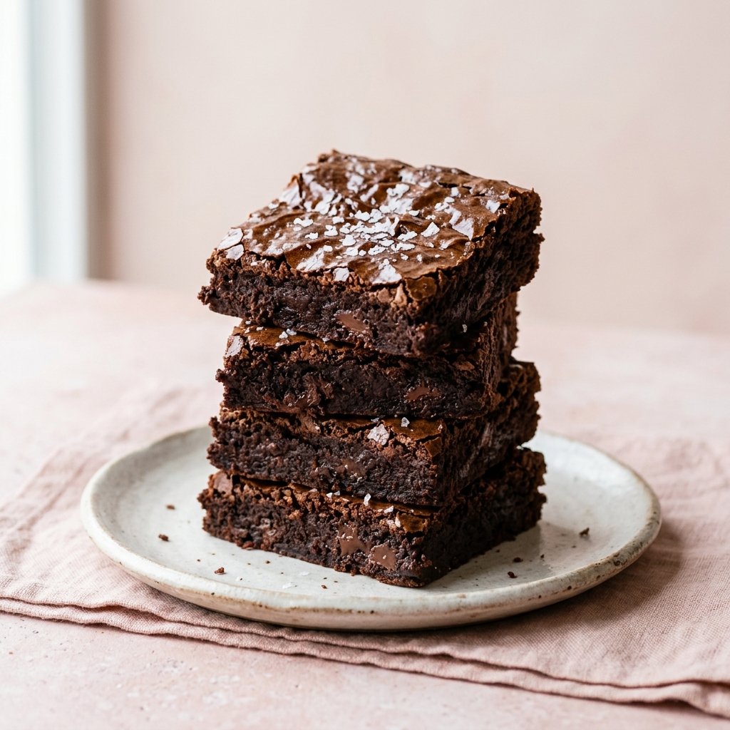 Belgian Sea Salt Brownies