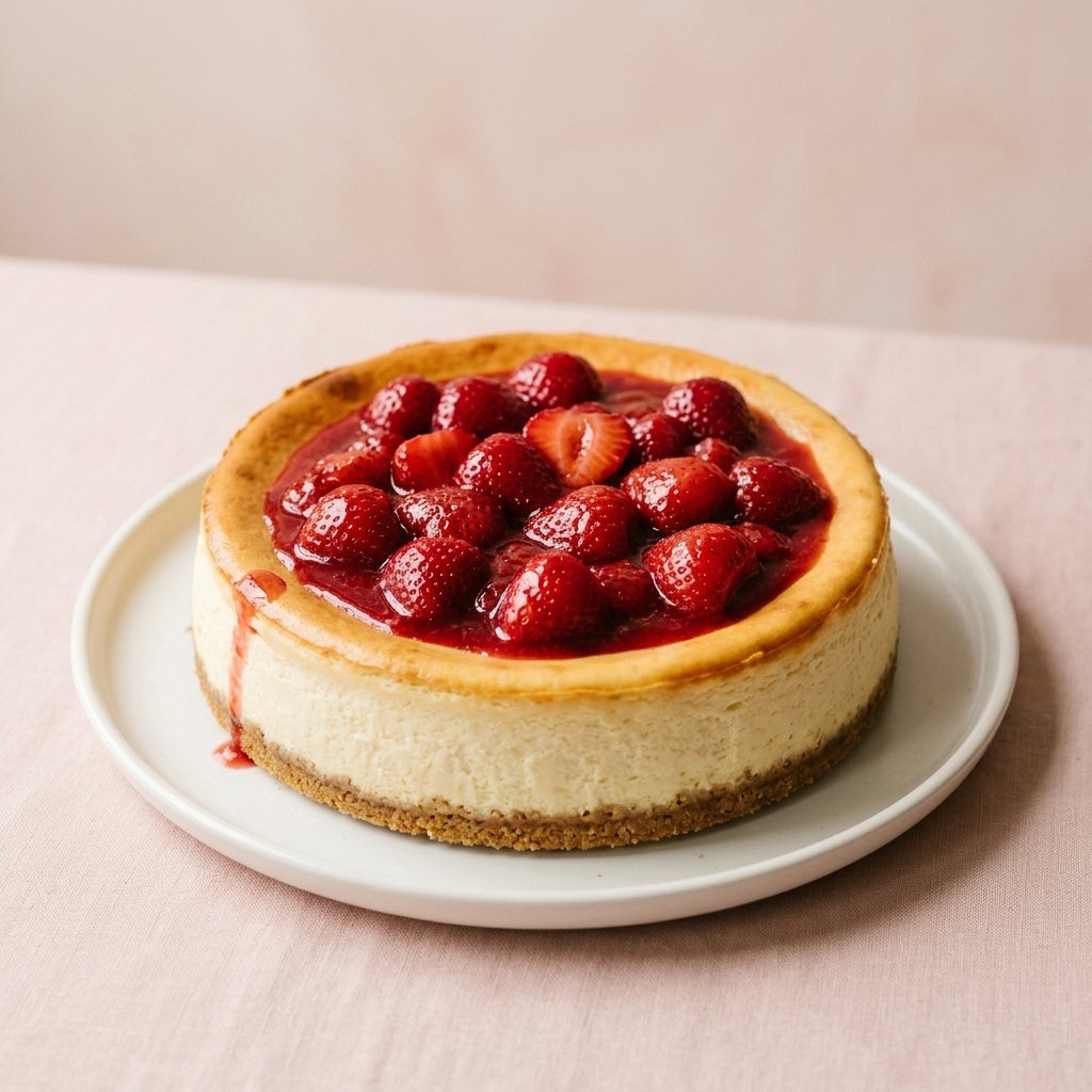 Classic Berry Cheesecake